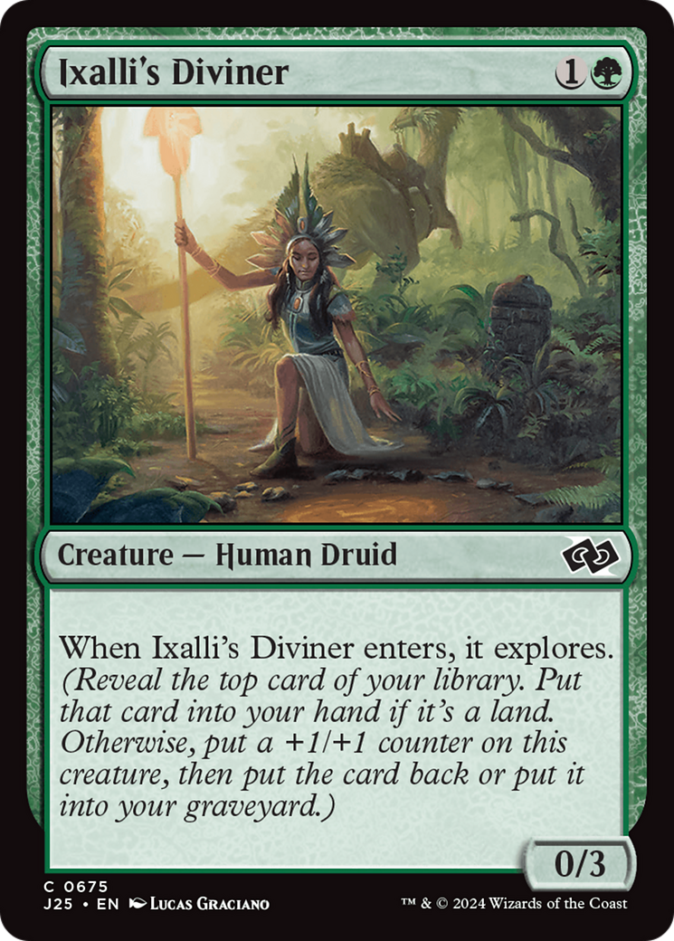 Ixalli's Diviner [Foundations Jumpstart] | Game Master's Emporium (The New GME)