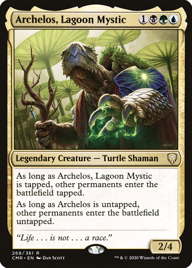Archelos, Lagoon Mystic [Commander Legends] | Game Master's Emporium (The New GME)