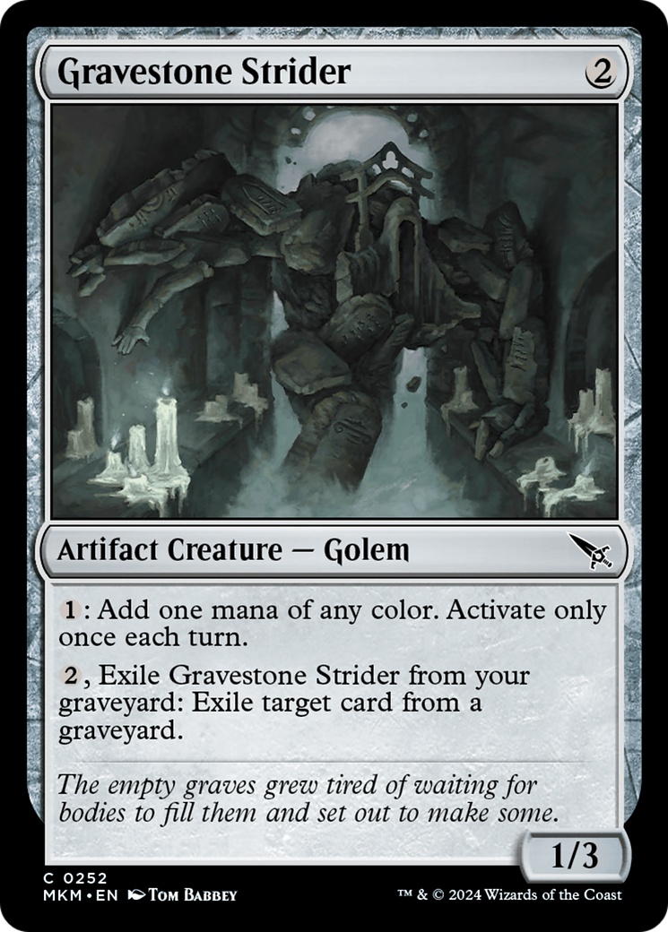 Gravestone Strider [Murders at Karlov Manor] | Game Master's Emporium (The New GME)