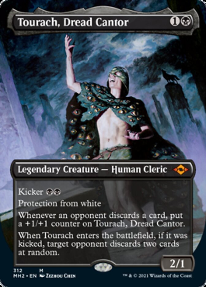 Tourach, Dread Cantor (Borderless Alternate Art) [Modern Horizons 2] | Game Master's Emporium (The New GME)