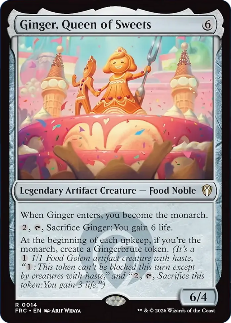 Ginger, Queen of Sweets [Reality Fracture Commander] | Game Master's Emporium (The New GME)