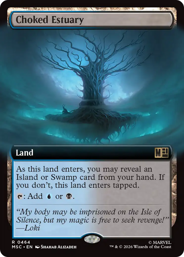 Choked Estuary (Extended Art) [Marvel Super Heroes Commander] | Game Master's Emporium (The New GME)