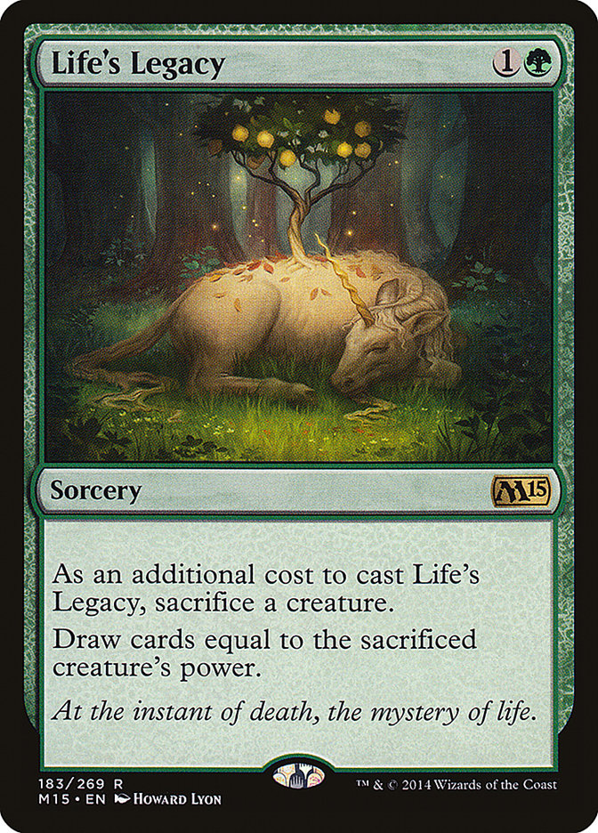 Life's Legacy [Magic 2015] | Game Master's Emporium (The New GME)