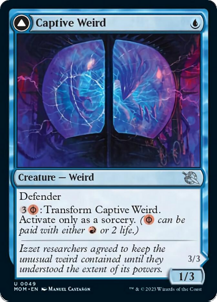 Captive Weird // Compleated Conjurer [March of the Machine] | Game Master's Emporium (The New GME)
