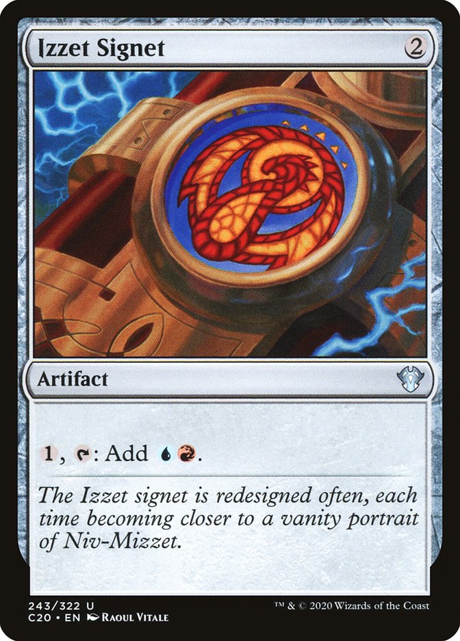 Izzet Signet [Commander 2020] | Game Master's Emporium (The New GME)