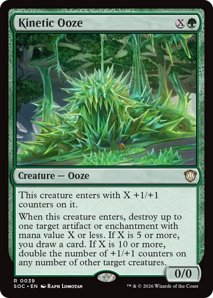 Kinetic Ooze [Secrets of Strixhaven Commander] | Game Master's Emporium (The New GME)