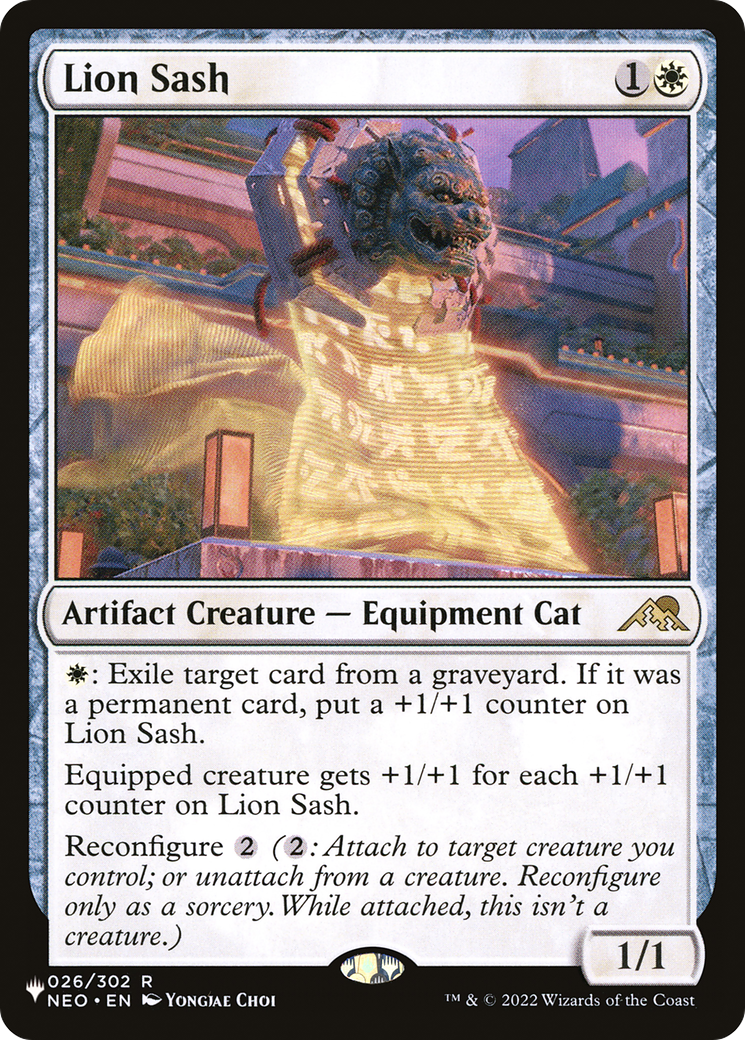 Lion Sash [The List] | Game Master's Emporium (The New GME)