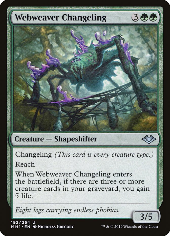 Webweaver Changeling [Modern Horizons] | Game Master's Emporium (The New GME)