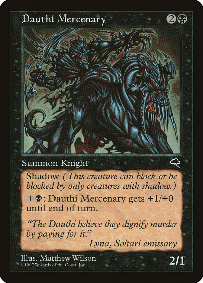 Dauthi Mercenary [Tempest] | Game Master's Emporium (The New GME)