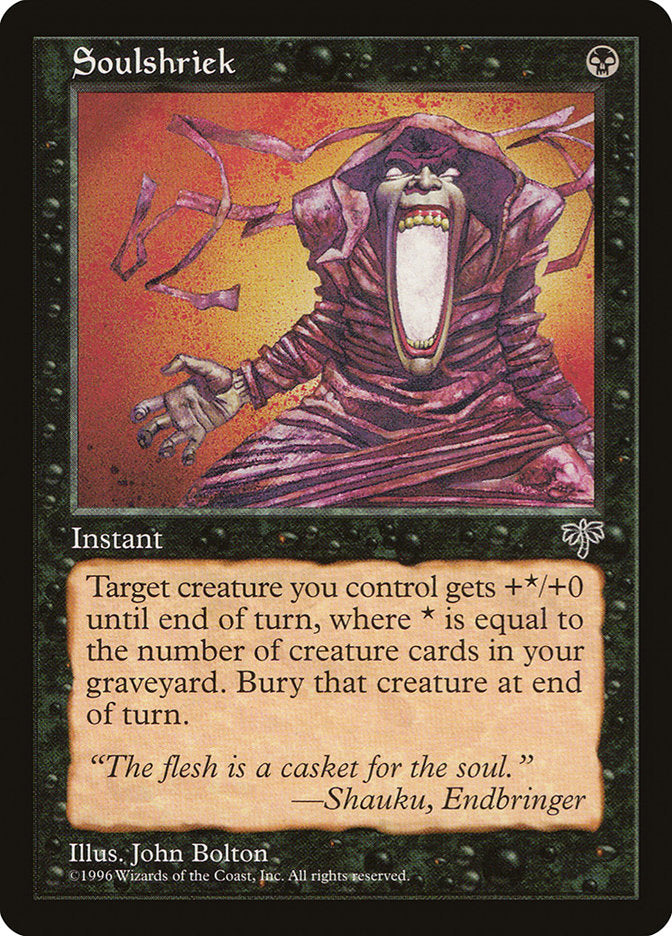Soulshriek [Mirage] | Game Master's Emporium (The New GME)
