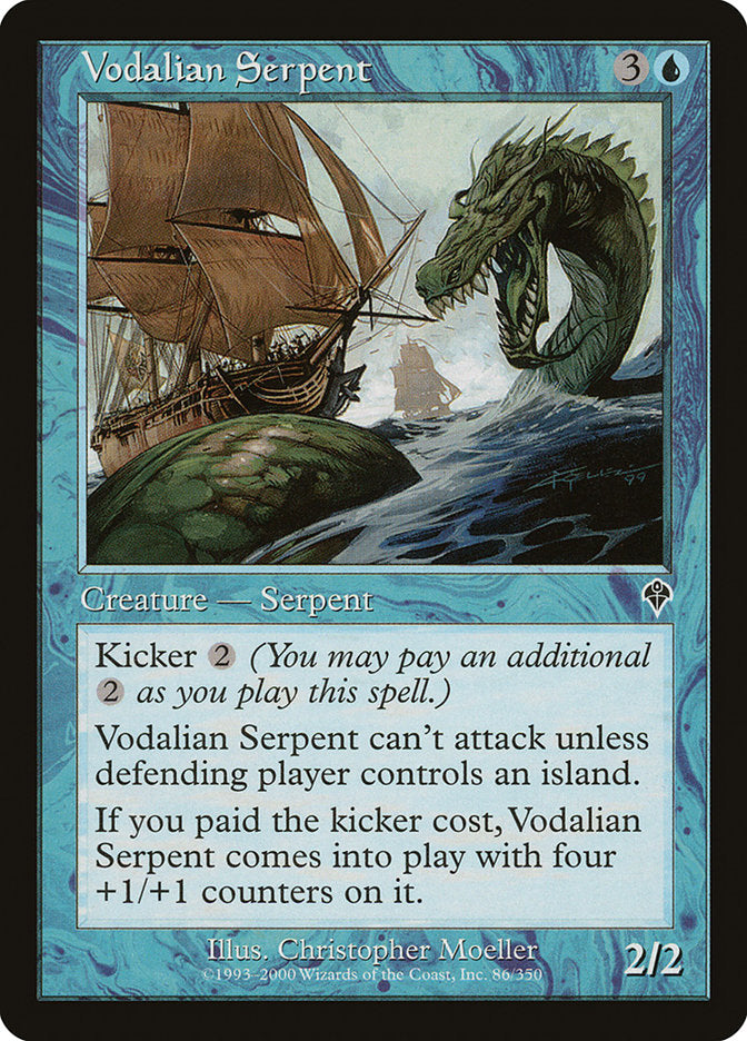 Vodalian Serpent [Invasion] | Game Master's Emporium (The New GME)