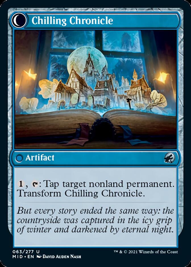 Mysterious Tome // Chilling Chronicle [Innistrad: Midnight Hunt] | Game Master's Emporium (The New GME)
