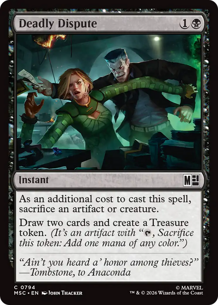 Deadly Dispute [Marvel Super Heroes Commander] | Game Master's Emporium (The New GME)