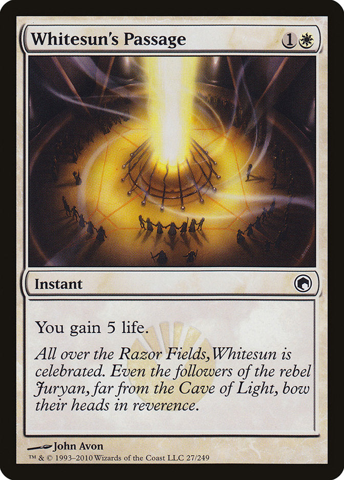 Whitesun's Passage [Scars of Mirrodin] | Game Master's Emporium (The New GME)