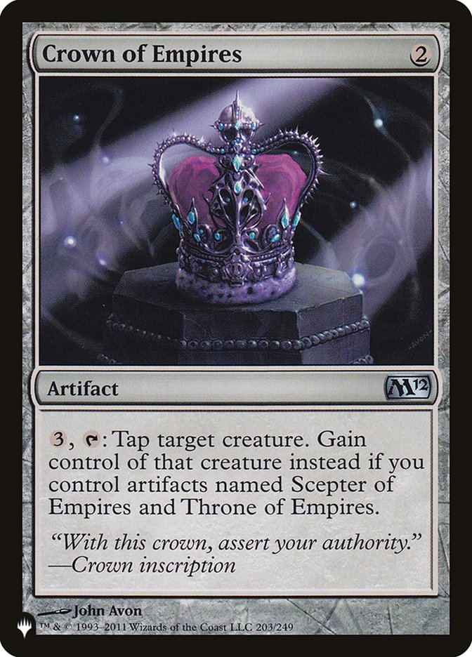 Crown of Empires [The List] | Game Master's Emporium (The New GME)