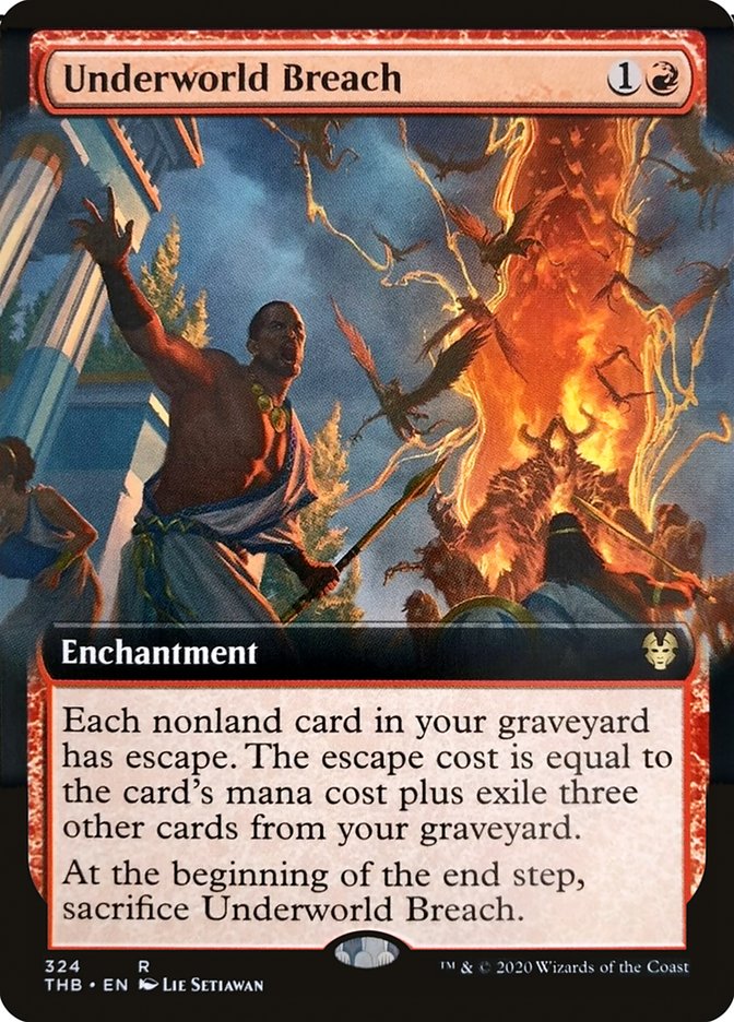 Underworld Breach (Extended Art) [Theros Beyond Death] | Game Master's Emporium (The New GME)