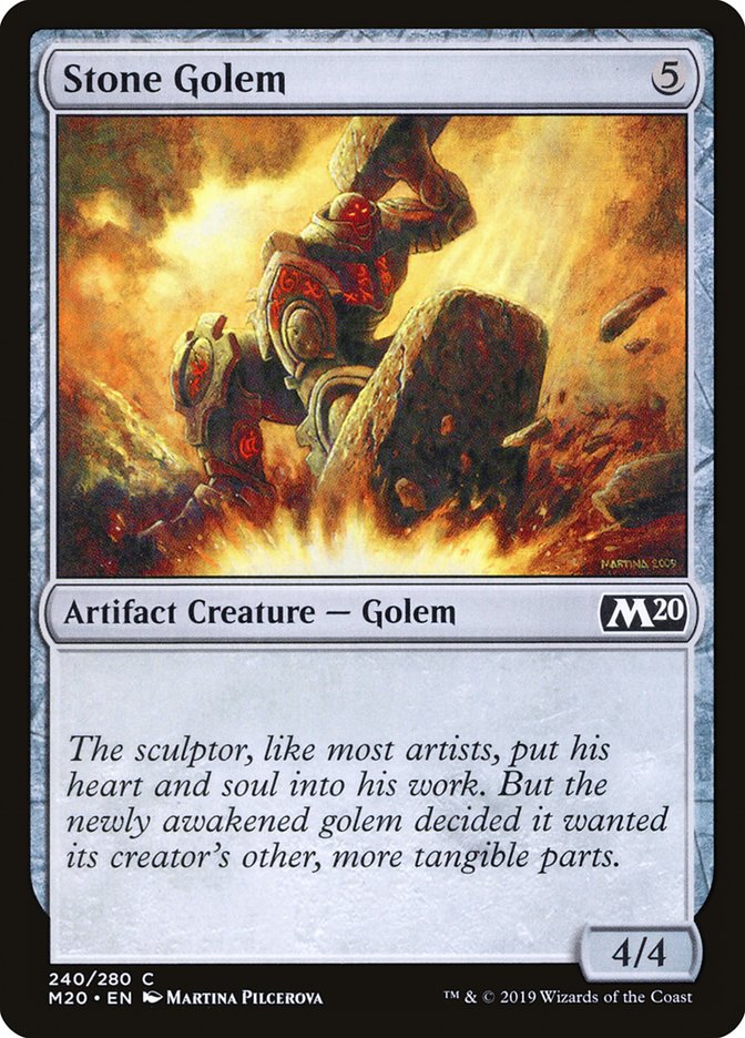 Stone Golem [Core Set 2020] | Game Master's Emporium (The New GME)