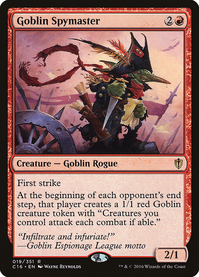 Goblin Spymaster [Commander 2016] | Game Master's Emporium (The New GME)
