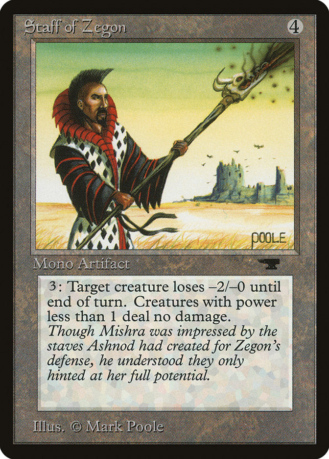 Staff of Zegon [Antiquities] | Game Master's Emporium (The New GME)
