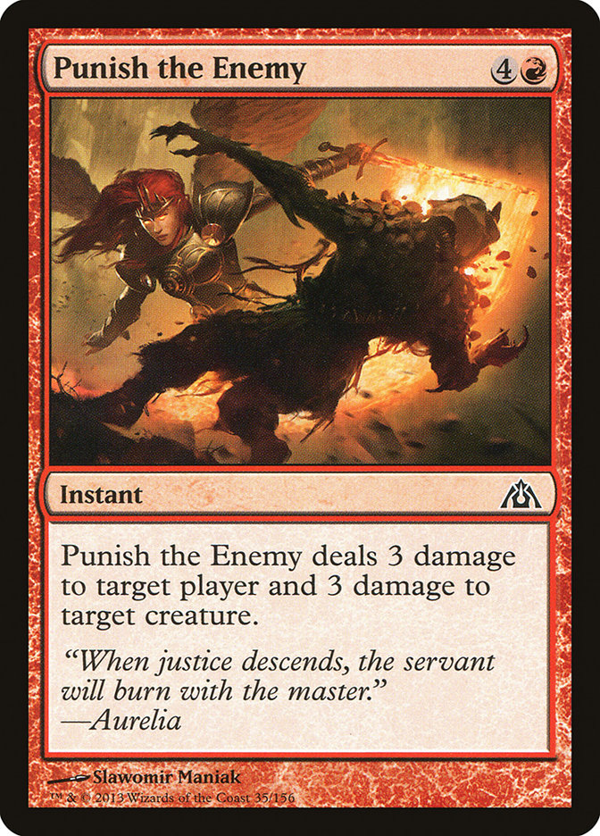 Punish the Enemy [Dragon's Maze] | Game Master's Emporium (The New GME)