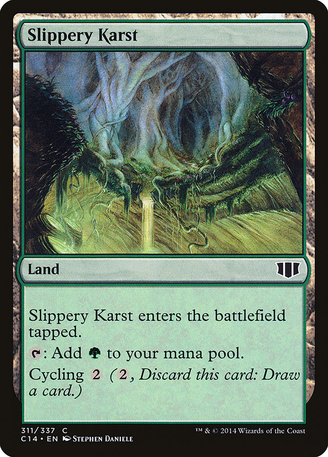Slippery Karst [Commander 2014] | Game Master's Emporium (The New GME)