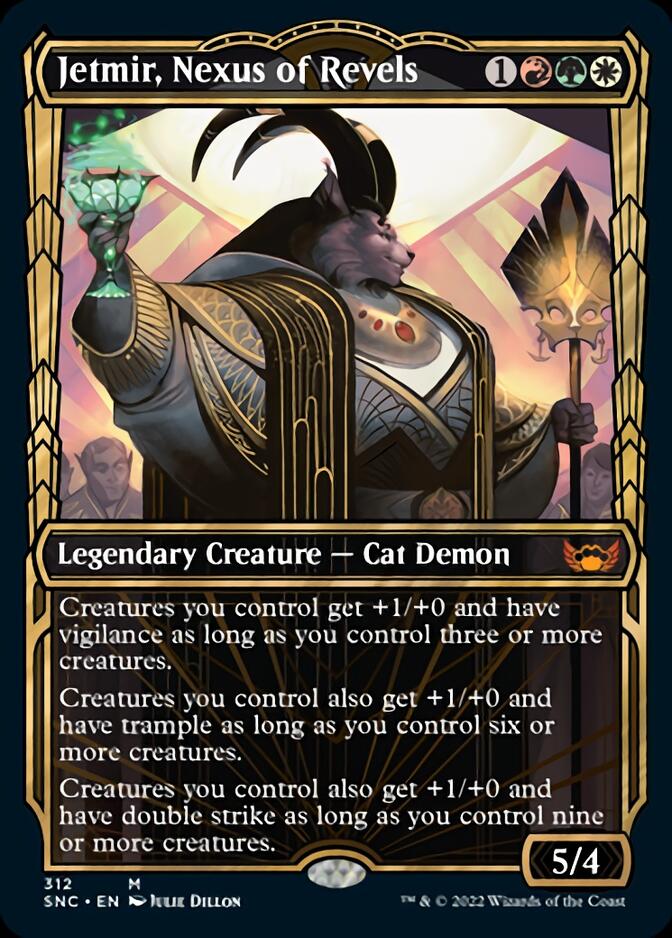 Jetmir, Nexus of Revels (Showcase Golden Age) [Streets of New Capenna] | Game Master's Emporium (The New GME)