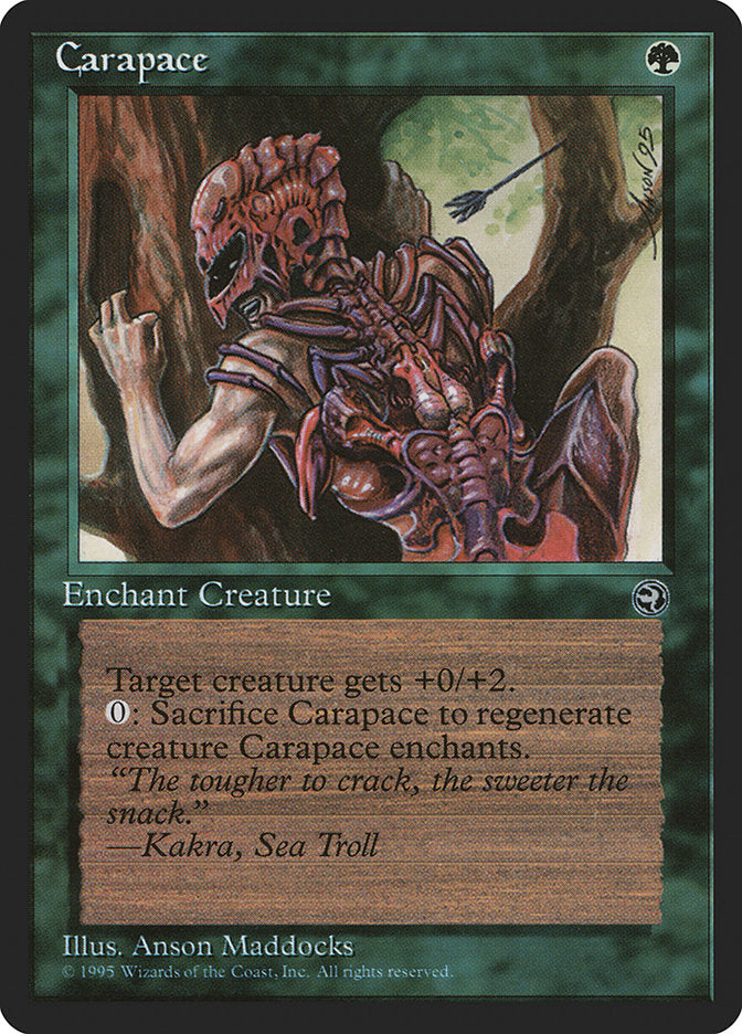 Carapace (Kakra Flavor Text) [Homelands] | Game Master's Emporium (The New GME)