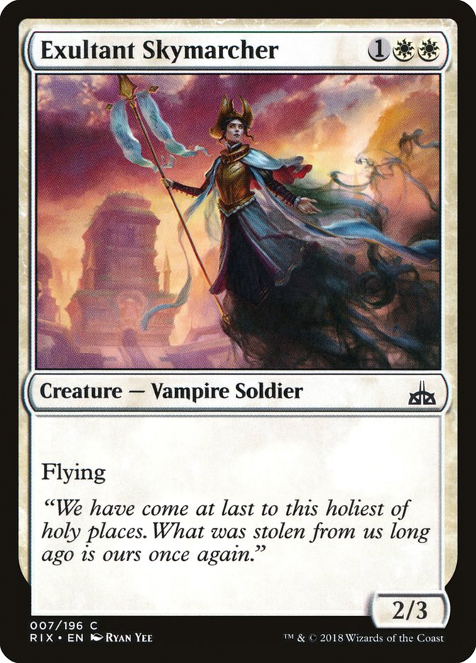 Exultant Skymarcher [Rivals of Ixalan] | Game Master's Emporium (The New GME)