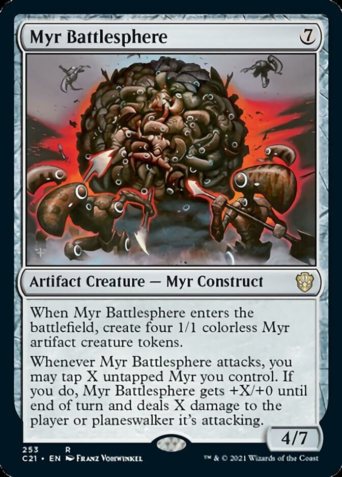 Myr Battlesphere [Commander 2021] | Game Master's Emporium (The New GME)