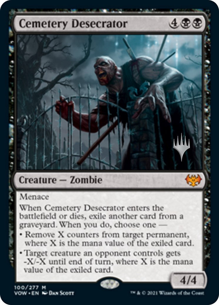 Cemetery Desecrator [Aetherdrift Promos] | Game Master's Emporium (The New GME)