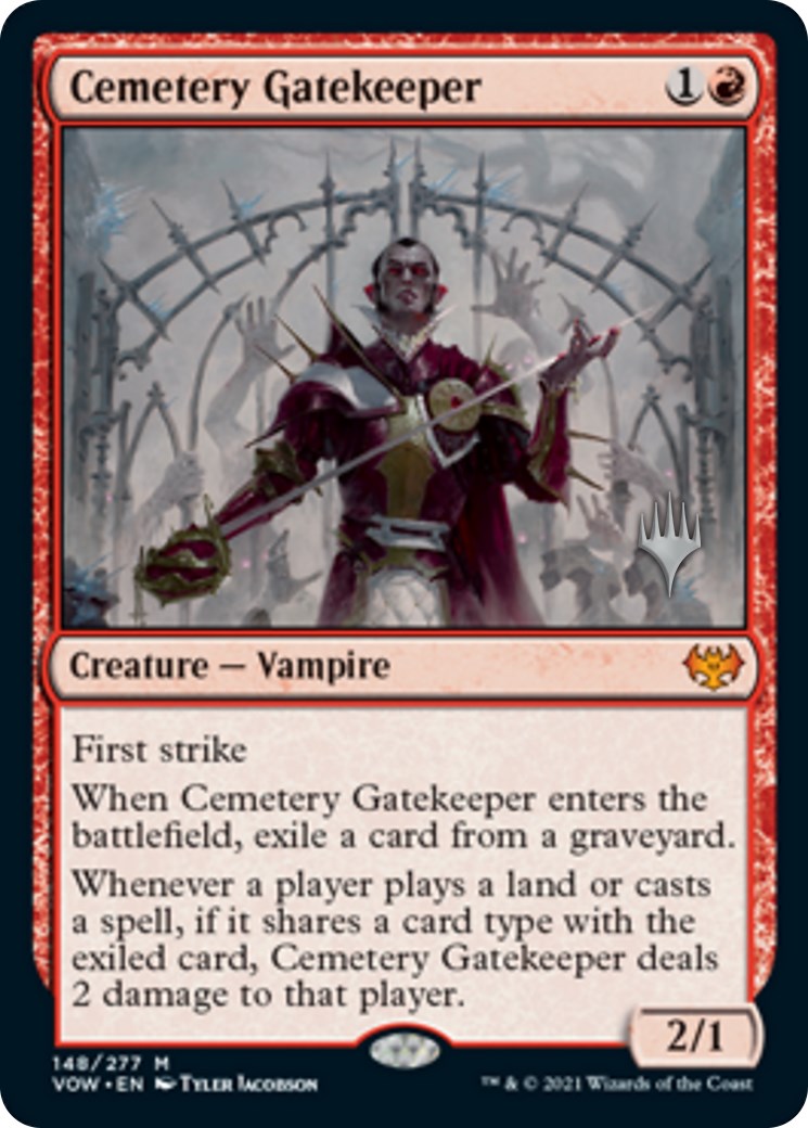 Cemetery Gatekeeper [Aetherdrift Promos] | Game Master's Emporium (The New GME)