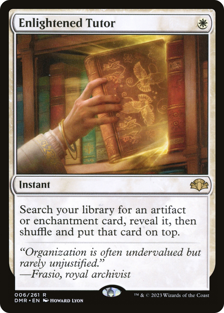 Enlightened Tutor [Dominaria Remastered] | Game Master's Emporium (The New GME)