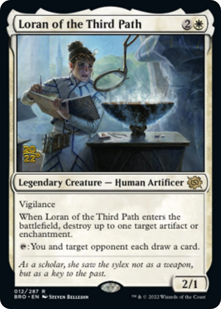 Loran of the Third Path [The Brothers' War Prerelease Promos] | Game Master's Emporium (The New GME)