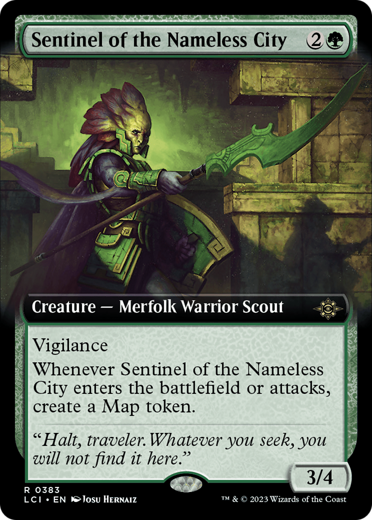 Sentinel of the Nameless City (Extended Art) [The Lost Caverns of Ixalan] | Game Master's Emporium (The New GME)