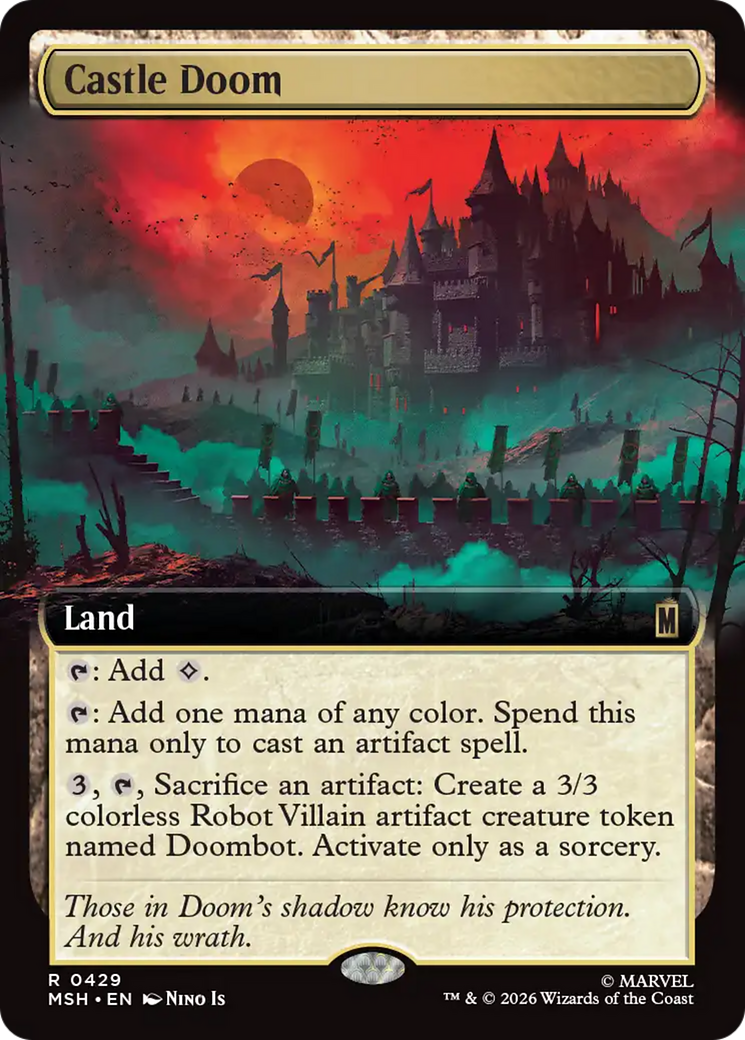 Castle Doom (Extended Art) [Marvel Super Heroes] | Game Master's Emporium (The New GME)