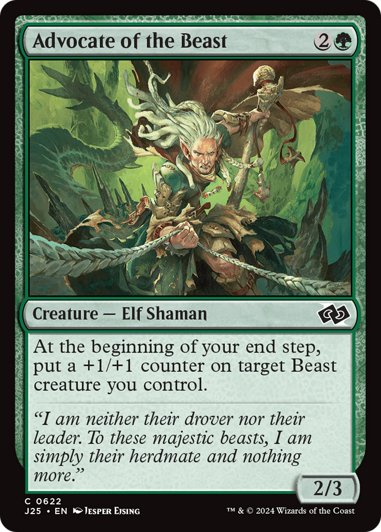 Advocate of the Beast [Foundations Jumpstart] | Game Master's Emporium (The New GME)