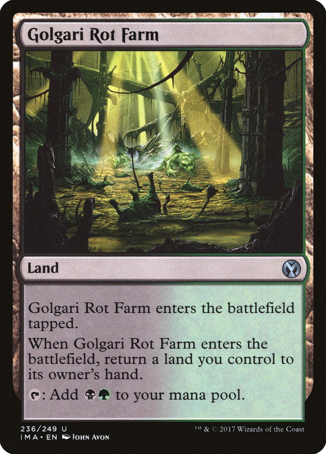 Golgari Rot Farm [Iconic Masters] | Game Master's Emporium (The New GME)