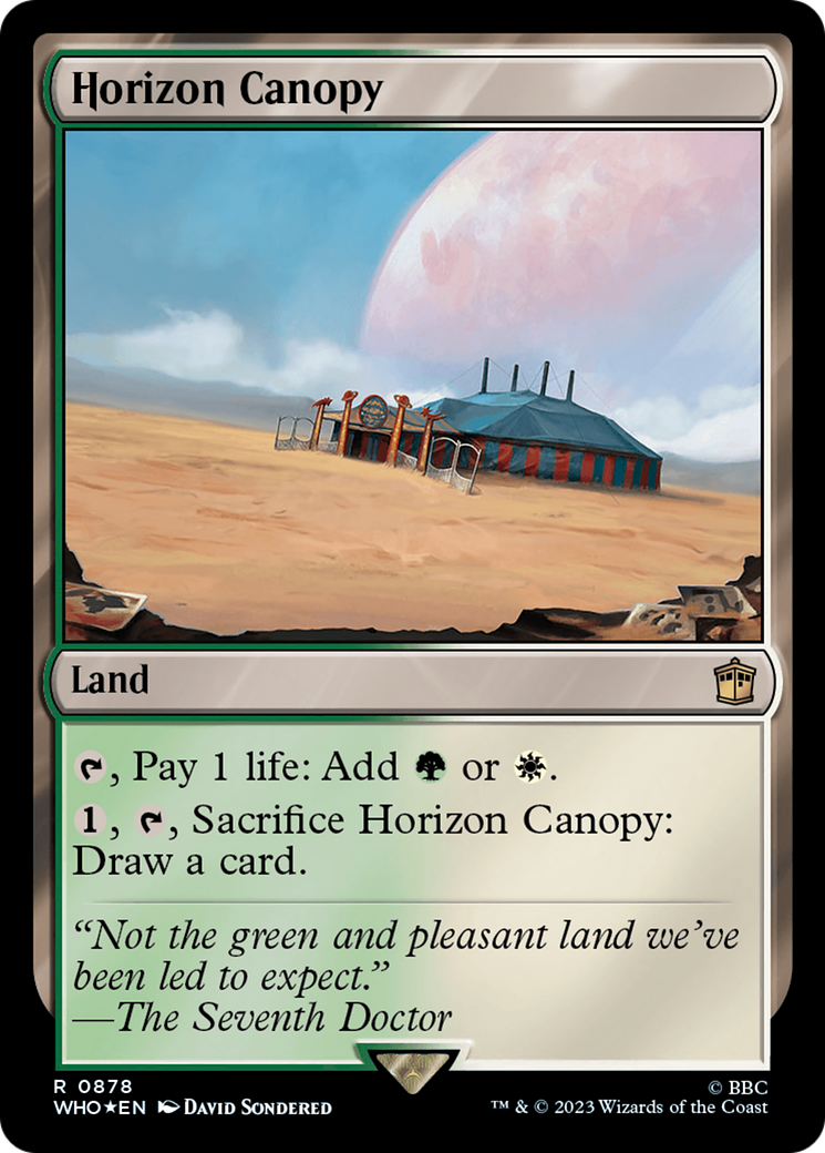 Horizon Canopy (Surge Foil) [Doctor Who] | Game Master's Emporium (The New GME)