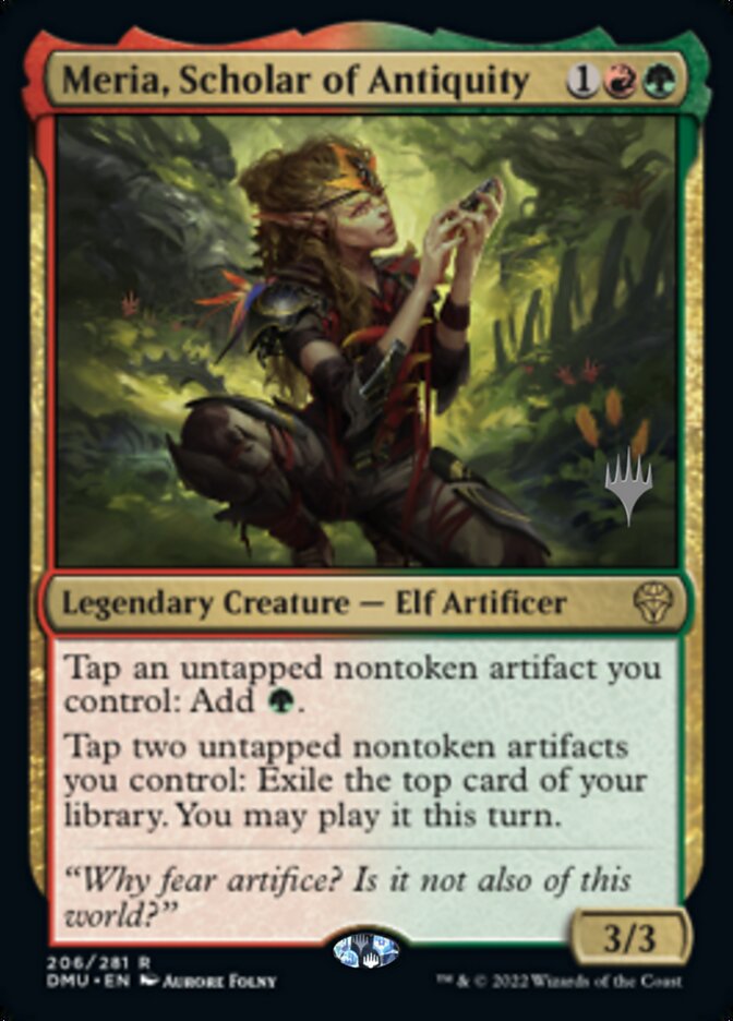 Meria, Scholar of Antiquity (Promo Pack) [Dominaria United Promos] | Game Master's Emporium (The New GME)