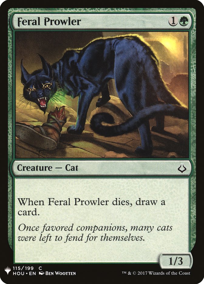 Feral Prowler [Mystery Booster] | Game Master's Emporium (The New GME)