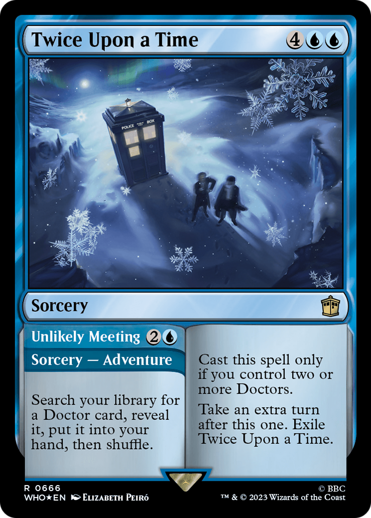 Twice Upon a Time // Unlikely Meeting (Surge Foil) [Doctor Who] | Game Master's Emporium (The New GME)