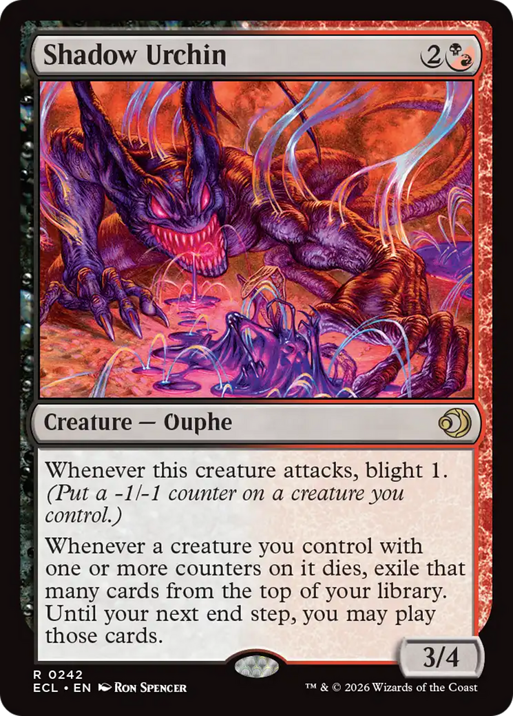 Shadow Urchin [Lorwyn Eclipsed] | Game Master's Emporium (The New GME)