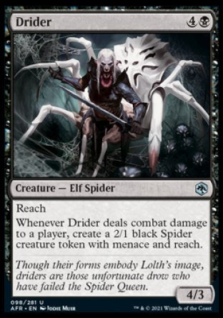 Drider [Dungeons & Dragons: Adventures in the Forgotten Realms] | Game Master's Emporium (The New GME)