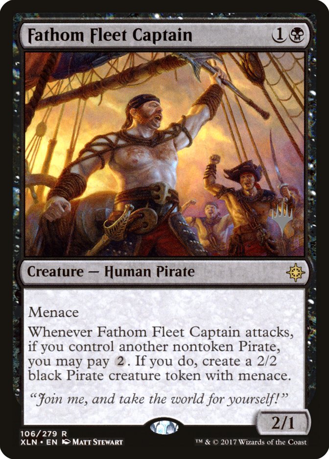 Fathom Fleet Captain (Promo Pack) [Ixalan Promos] | Game Master's Emporium (The New GME)