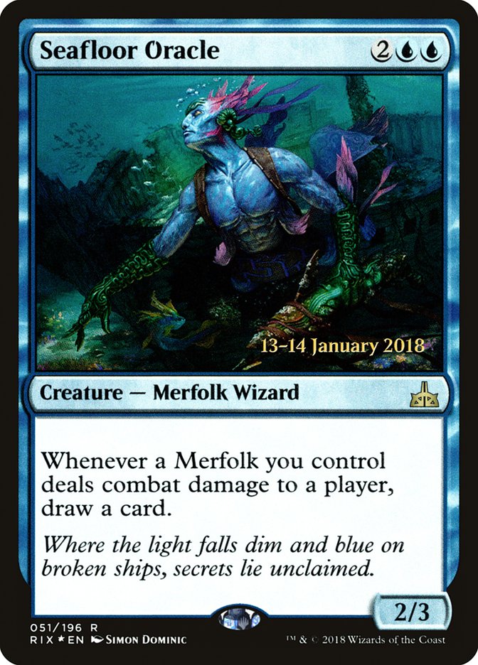 Seafloor Oracle [Rivals of Ixalan Prerelease Promos] | Game Master's Emporium (The New GME)