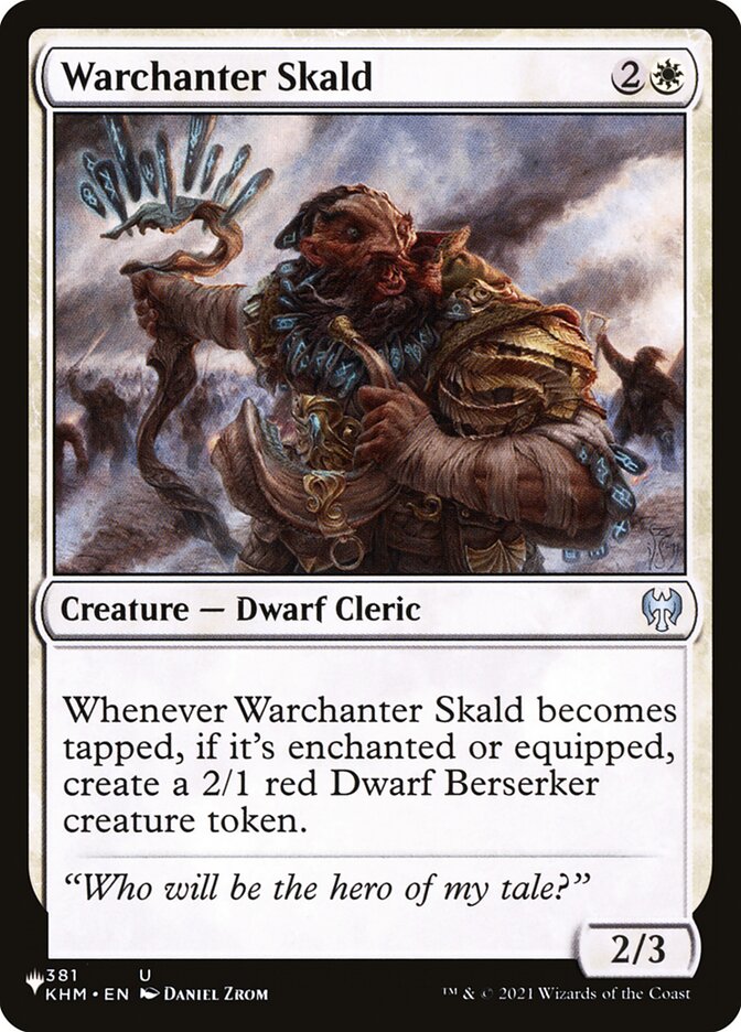 Warchanter Skald [The List] | Game Master's Emporium (The New GME)