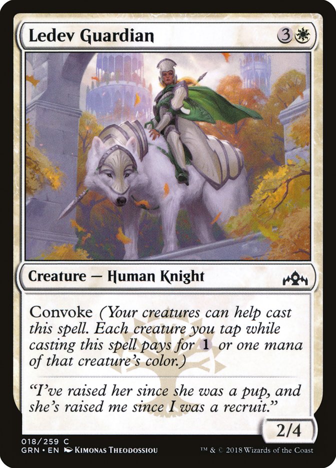 Ledev Guardian [Guilds of Ravnica] | Game Master's Emporium (The New GME)