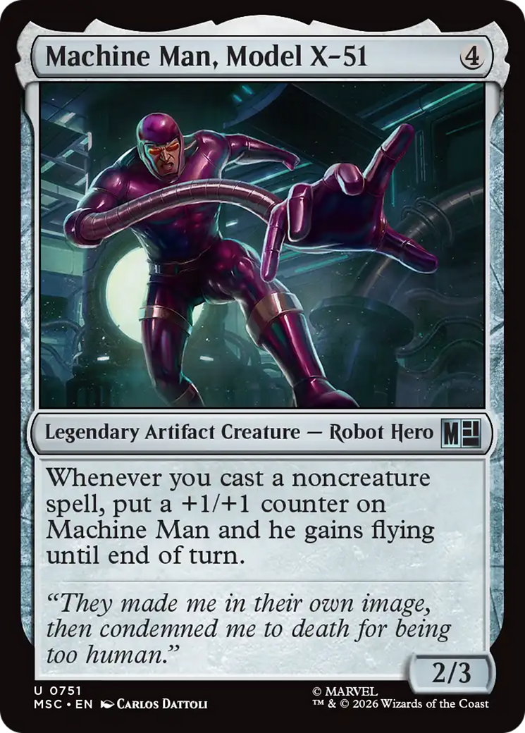 Machine Man, Model X-51 [Marvel Super Heroes Commander] | Game Master's Emporium (The New GME)