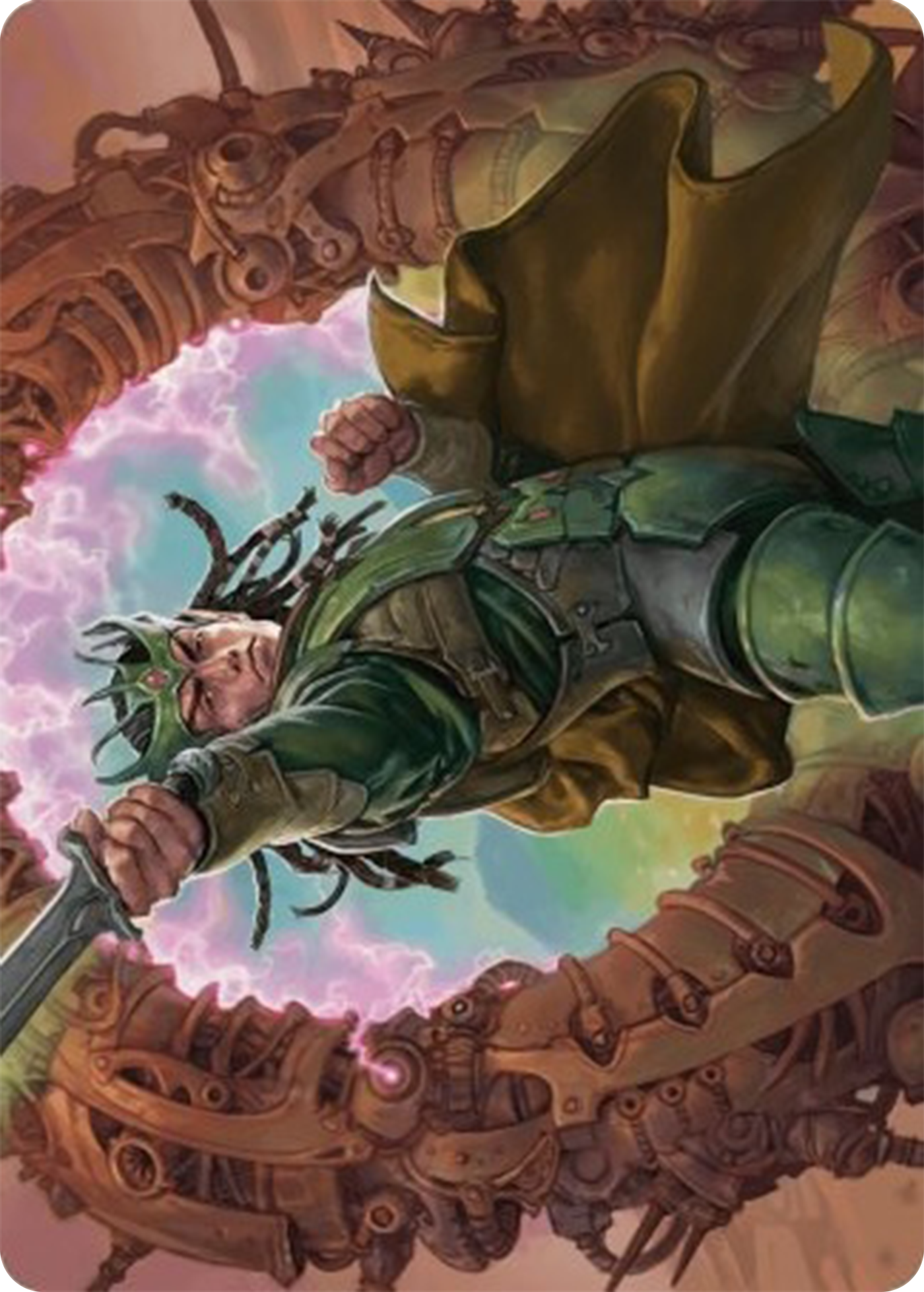 Eladamri, Korvecdal Art Card [Modern Horizons 3 Art Series] | Game Master's Emporium (The New GME)