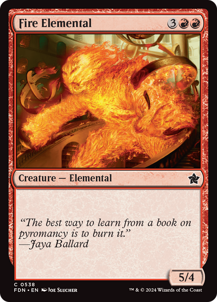 Fire Elemental [Foundations] | Game Master's Emporium (The New GME)